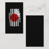  Japanse vlag Visitekaartje (Voorkant / Achterkant)