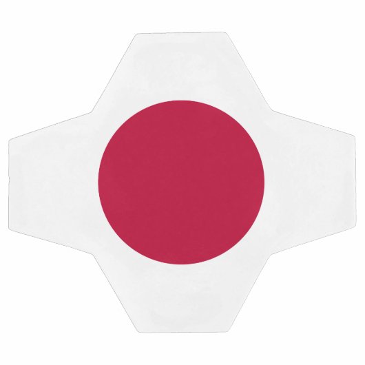 Japanse vlag voetbal (Enkel)