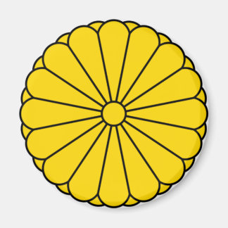 JAPANSE VLAG - WAPEN - IMPERIAL SEAL MAGNEET