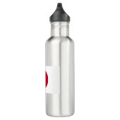 Japanse vlag waterfles  (Rechts)