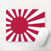 Japanse vlag zeemacht muismat (Met muis)
