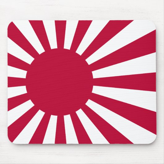 Japanse vlag zeemacht muismat (Voorkant)