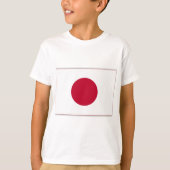 Japanse vlaggenproducten t-shirt (Voorkant)