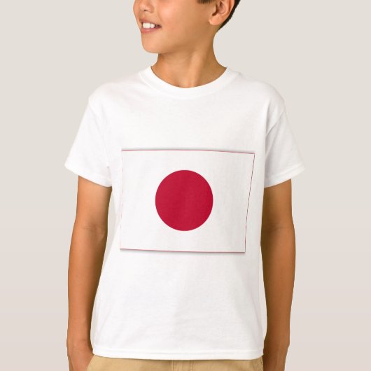 Japanse vlaggenproducten t-shirt (Voorkant)