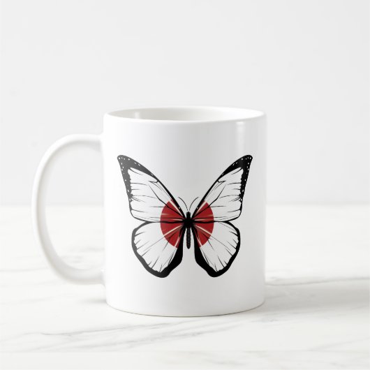 Japanse vlagvlag koffiemok (Links)
