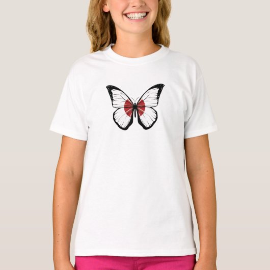 Japanse vlagvlag t-shirt (Voorkant)