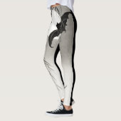 JAPANSE VLEERMUIS PRINT DESIGNER LEGGINGS (Links)