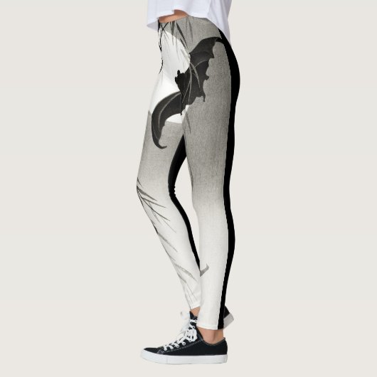JAPANSE VLEERMUIS PRINT DESIGNER LEGGINGS (Links)