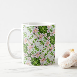 Japanse vleugelbloemen - koffiemok
