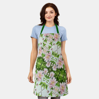 Japanse vleugelbloemen - schort