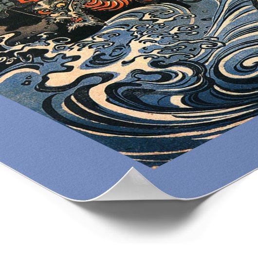 Japanse vliegdraak poster (Hoek)