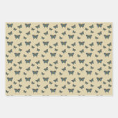 Japanse Vlinder Staart Inpakpapier Set Vel (Voorkant)