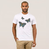 Japanse Vlinderdas Herrenoverhemd T-shirt (Voorkant volledig)