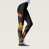JAPANSE VLINDERS EN BLOEMEN GEDRUKTE LEGGINGS (Rechts)