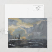 Japanse vloot in de Stille Oceaan 1942 2013 Briefkaart (Voorkant / Achterkant)