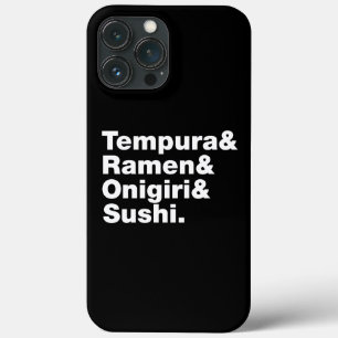 Japanse voedingsmiddelen Tempura & Ramen & Onigiri Case-Mate iPhone Case