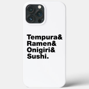 Japanse voedingsmiddelen Tempura & Ramen & Onigiri Case-Mate iPhone Case