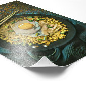 Japanse voedselkunst foto afdruk (Hoek)