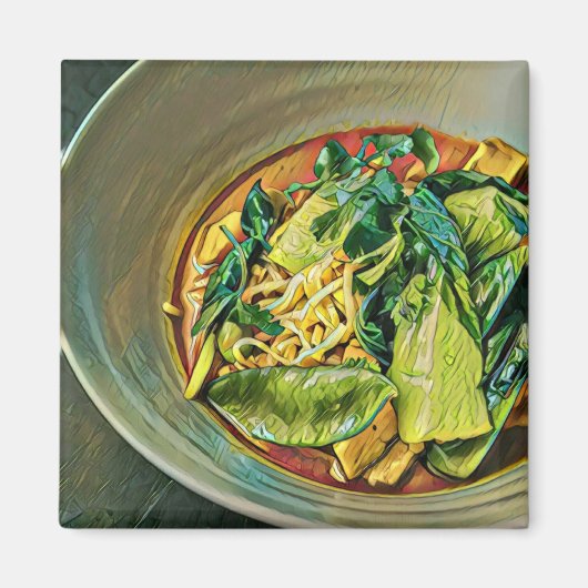 Japanse voedselkunst magneet (Voorkant)