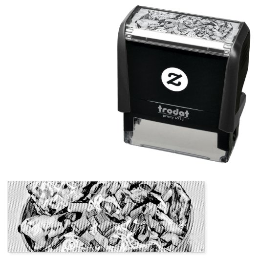 Japanse voedsellovers  zelfinktende stempel (In situ)