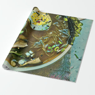 Japanse voedselovers cadeaupapier