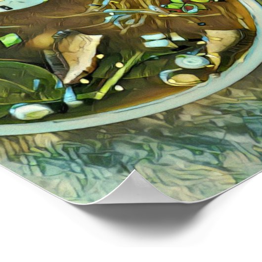 Japanse voedselovers poster (Hoek)