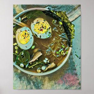 Japanse voedselovers poster