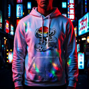 Japanse Voetbal Kat Cadeau voor Anime & Sportliefh Hoodie
