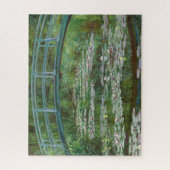 Japanse voetbalbrug Claude Monet French Art Legpuzzel (Verticaal)