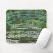 Japanse voetbalbrug Claude Monet French Art Muismat (Met muis)