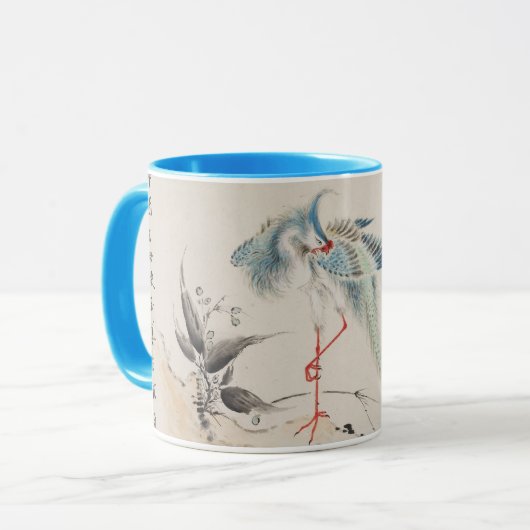 Japanse vogel mok (Voorkant links)