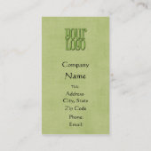 Japanse vogel uit de 19de eeuw visitekaartje (Achterkant)