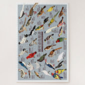  Japanse Vogelatlas Legpuzzel (Verticaal)