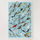  Japanse Vogelatlas Legpuzzel (Verticaal)