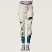 JAPANSE VOGELPRINT LEGGINGS (Voorkant)