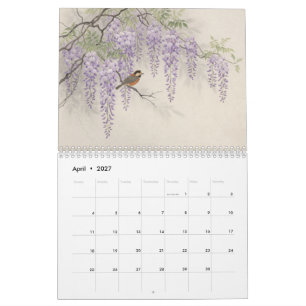 JAPANSE VOGELS & BLOESEM KALENDER