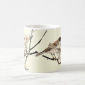  Japanse vogels en Cherry Blossom Koffiemok (Center)