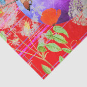 JAPANSE VOGELS EN EEN VOLLEDIG WEEFSELPAPIER TISSUEPAPIER (Detail)