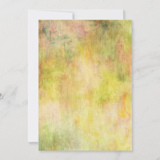 Japanse vogelweddenschap Kaart (Achterkant)