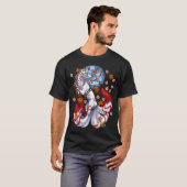 Japanse Vos Kitsune T-shirt (Voorkant volledig)