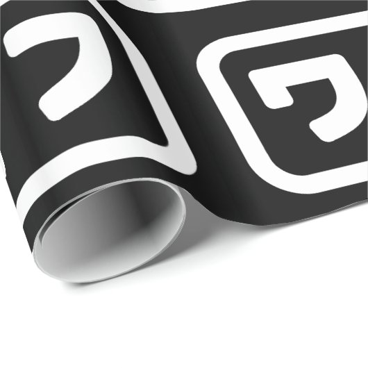 Japanse vrouw ワイフ Waifu | Nihongo-taal Cadeaupapier (Rol Hoek)