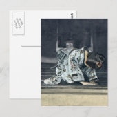  Japanse vrouw Bowing Dogeza Briefkaart (Voorkant / Achterkant)