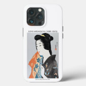 Japanse vrouw die haar handdoek vasthoudt - Goyō H Case-Mate iPhone Case (Achterkant)