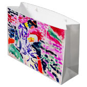 Japanse vrouw naast het water, Matisse Groot Cadeauzakje (Achterkant Gekanteld)