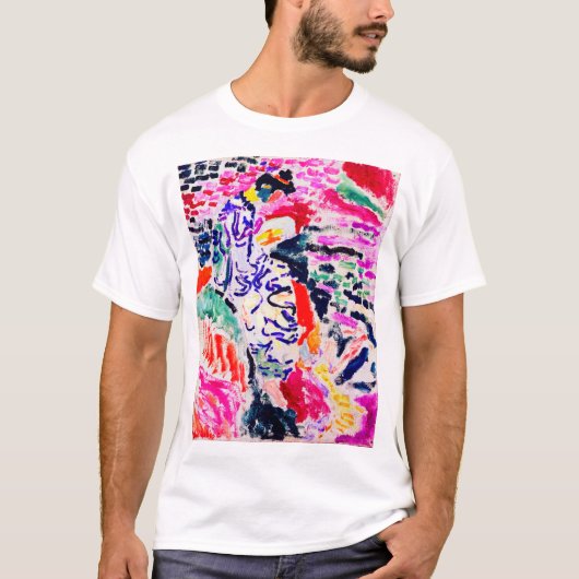 Japanse vrouw naast het water, Matisse T-shirt (Voorkant)
