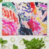 Japanse vrouw naast het water, Matisse Theedoek (Gevouwen)