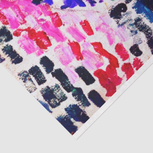 Japanse vrouw naast het water, Matisse Tissuepapier (Detail)