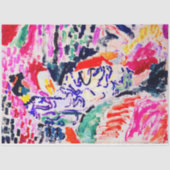 Japanse vrouw naast het water, Matisse Tissuepapier (Voorkant)