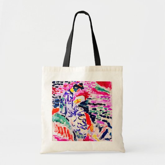 Japanse vrouw naast het water, Matisse Tote Bag (Voorkant)