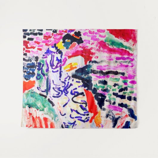 Japanse vrouw naast het water, Matisse Wandkleed (Voorkant (horizontaal))